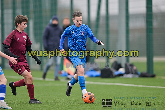 20240113-104005 West Ham United Foundation Boys U13 v Soccer Elite FA Boys U13