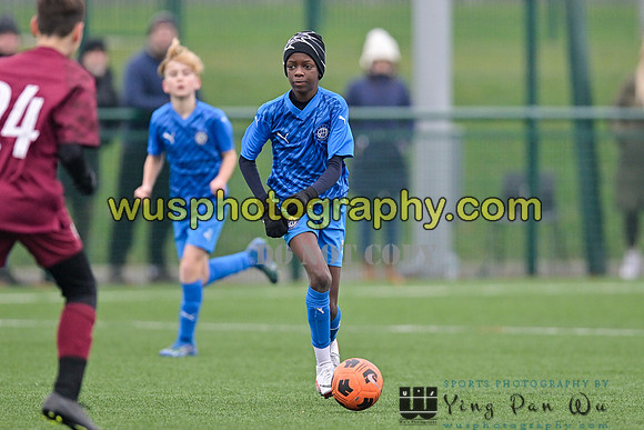 20240113-104057 West Ham United Foundation Boys U13 v Soccer Elite FA Boys U13