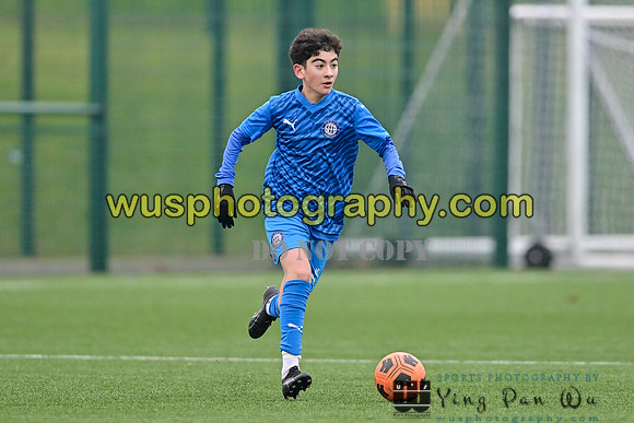 20240113-104211 West Ham United Foundation Boys U13 v Soccer Elite FA Boys U13