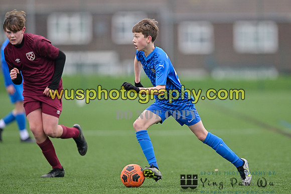 20240113-104223E West Ham United Foundation Boys U13 v Soccer Elite FA Boys U13