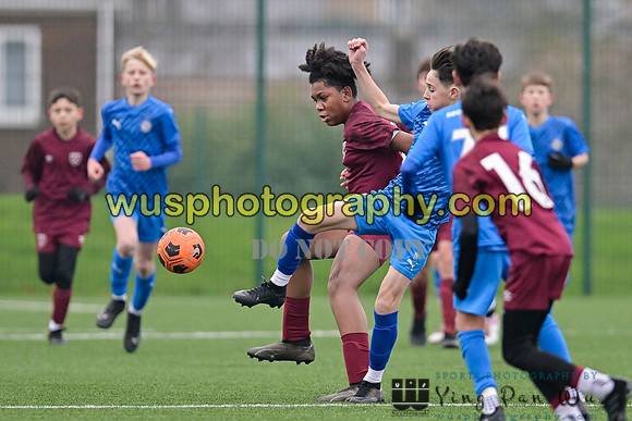 20240113-104516 West Ham United Foundation Boys U13 v Soccer Elite FA Boys U13