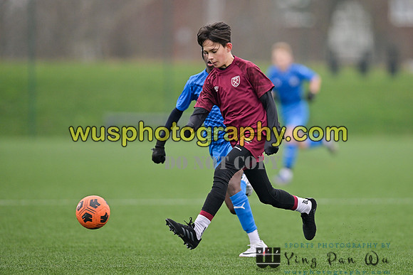 20240113-104521 West Ham United Foundation Boys U13 v Soccer Elite FA Boys U13
