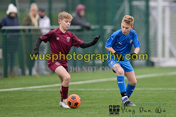 20240113-104530 West Ham United Foundation Boys U13 v Soccer Elite FA Boys U13