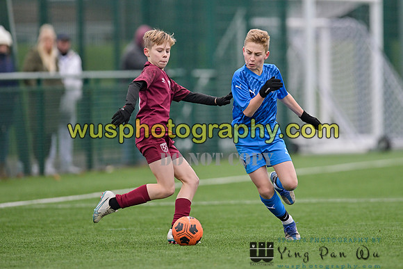 20240113-104531 West Ham United Foundation Boys U13 v Soccer Elite FA Boys U13