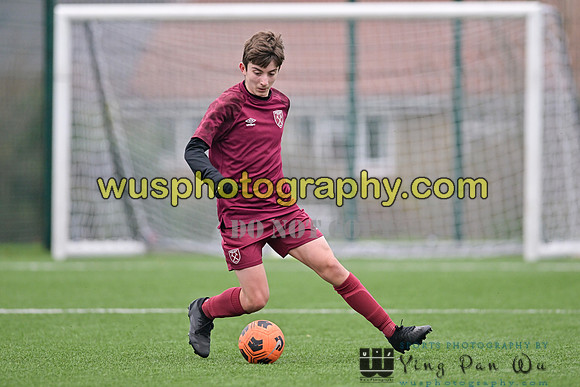 20240113-105128 West Ham United Foundation Boys U13 v Soccer Elite FA Boys U13