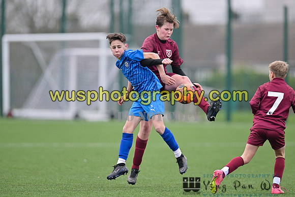 20240113-105400 West Ham United Foundation Boys U13 v Soccer Elite FA Boys U13