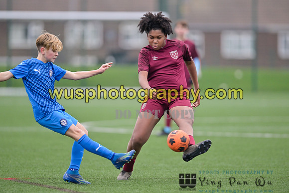 20240113-105359 West Ham United Foundation Boys U13 v Soccer Elite FA Boys U13