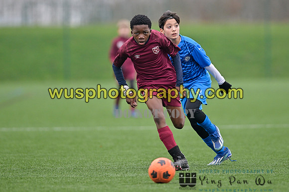 20240113-105545 West Ham United Foundation Boys U13 v Soccer Elite FA Boys U13