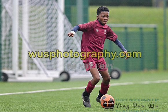 20240113-110101 West Ham United Foundation Boys U13 v Soccer Elite FA Boys U13