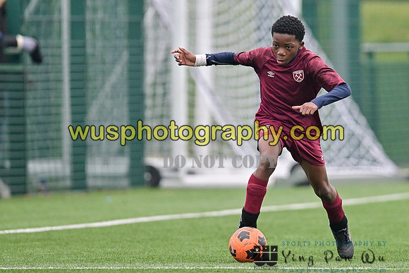 20240113-110102 West Ham United Foundation Boys U13 v Soccer Elite FA Boys U13