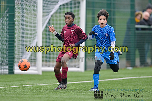 20240113-110105A West Ham United Foundation Boys U13 v Soccer Elite FA Boys U13