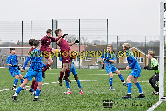 20240113-110136 West Ham United Foundation Boys U13 v Soccer Elite FA Boys U13
