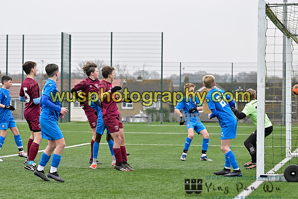 20240113-110136C West Ham United Foundation Boys U13 v Soccer Elite FA Boys U13