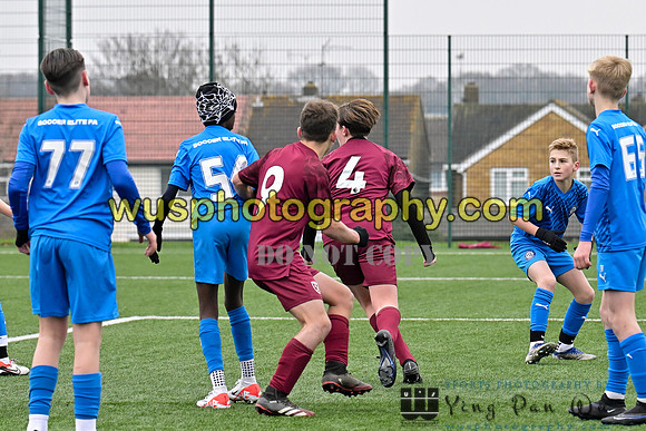 20240113-110137 West Ham United Foundation Boys U13 v Soccer Elite FA Boys U13