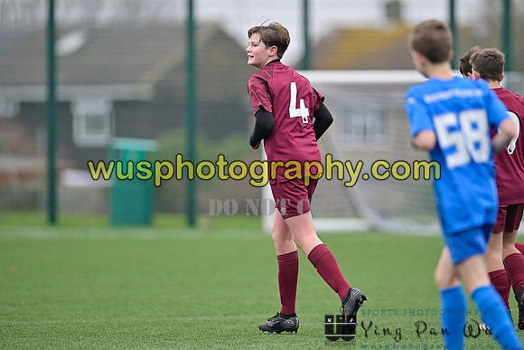 20240113-110145 West Ham United Foundation Boys U13 v Soccer Elite FA Boys U13