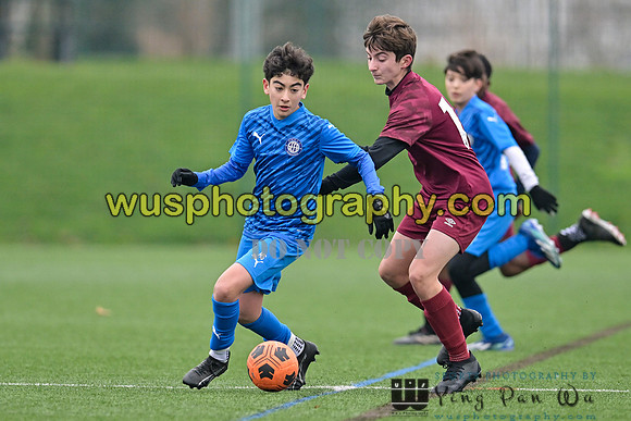 20240113-110234 West Ham United Foundation Boys U13 v Soccer Elite FA Boys U13