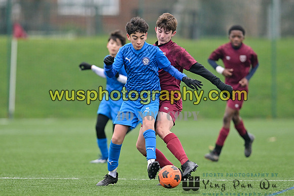 20240113-110235 West Ham United Foundation Boys U13 v Soccer Elite FA Boys U13
