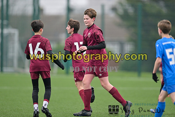 20240113-110148 West Ham United Foundation Boys U13 v Soccer Elite FA Boys U13