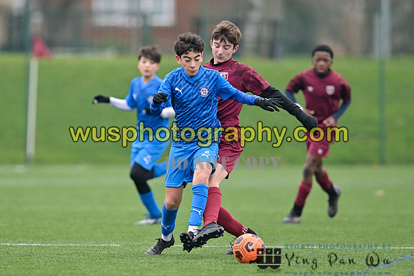 20240113-110235A West Ham United Foundation Boys U13 v Soccer Elite FA Boys U13