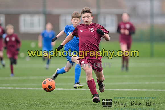 20240113-110554 West Ham United Foundation Boys U13 v Soccer Elite FA Boys U13
