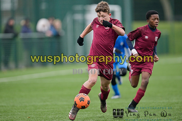 20240113-110732 West Ham United Foundation Boys U13 v Soccer Elite FA Boys U13