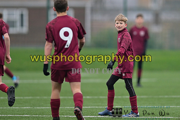 20240113-110804 West Ham United Foundation Boys U13 v Soccer Elite FA Boys U13