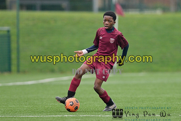 20240113-110825 West Ham United Foundation Boys U13 v Soccer Elite FA Boys U13