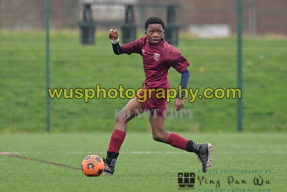 20240113-111105 West Ham United Foundation Boys U13 v Soccer Elite FA Boys U13