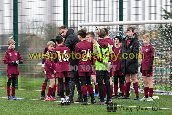 20240113-111325 West Ham United Foundation Boys U13 v Soccer Elite FA Boys U13