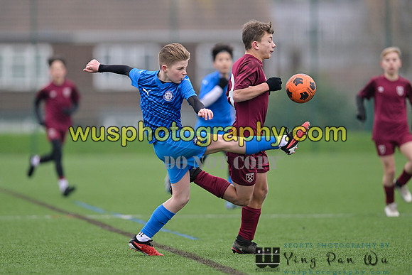 20240113-112433A West Ham United Foundation Boys U13 v Soccer Elite FA Boys U13