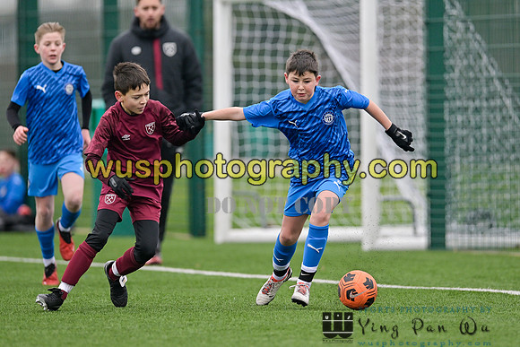 20240113-113036 West Ham United Foundation Boys U13 v Soccer Elite FA Boys U13