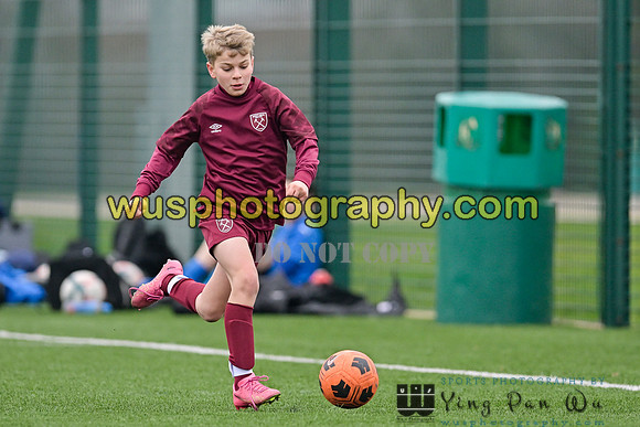 20240113-113351 West Ham United Foundation Boys U13 v Soccer Elite FA Boys U13