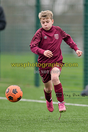 20240113-113354 West Ham United Foundation Boys U13 v Soccer Elite FA Boys U13