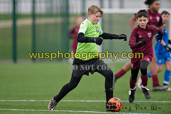 20240113-113527 West Ham United Foundation Boys U13 v Soccer Elite FA Boys U13