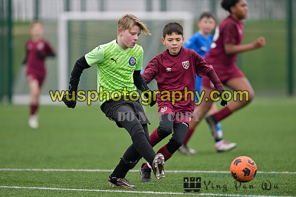 20240113-113528 West Ham United Foundation Boys U13 v Soccer Elite FA Boys U13
