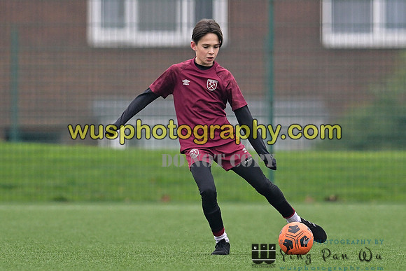 20240113-113636 West Ham United Foundation Boys U13 v Soccer Elite FA Boys U13