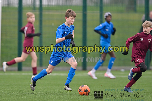 20240113-113731 West Ham United Foundation Boys U13 v Soccer Elite FA Boys U13