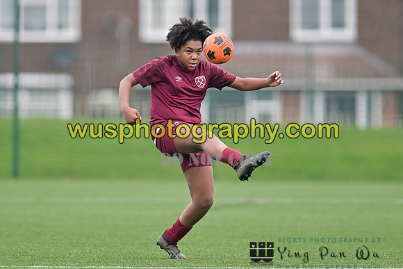 20240113-113839 West Ham United Foundation Boys U13 v Soccer Elite FA Boys U13