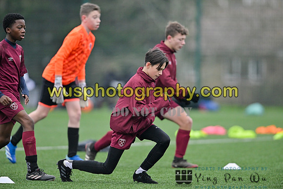 20240113-093827 West Ham United Foundation Boys U13 v Soccer Elite FA Boys U13