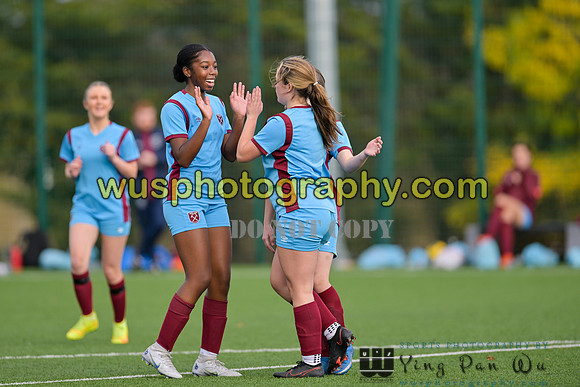 20221022-150811 West Ham United Performance Girls U15 v PLYR Baypoint CF Girls U15