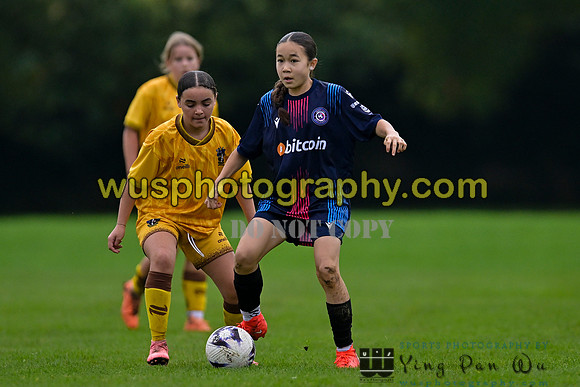 20241102-124748 Sutton United Girls U13 v Hartland Girls Academy U13