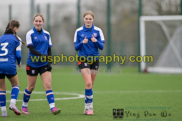 20240113-120306 West Ham United Performance Girls U16 v Ipswich Town FC Foundation Girls U16
