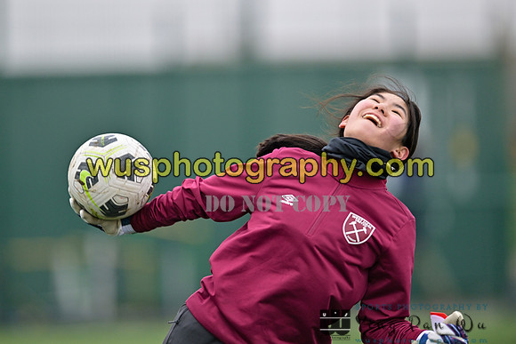 20240113-114756 West Ham United Performance Girls U16 v Ipswich Town FC Foundation Girls U16