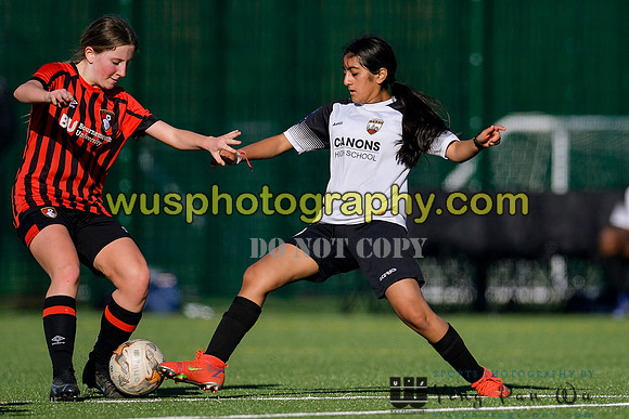 20220319-154057 London Bees Academy U14 v AFC Bournemouth Girls U14