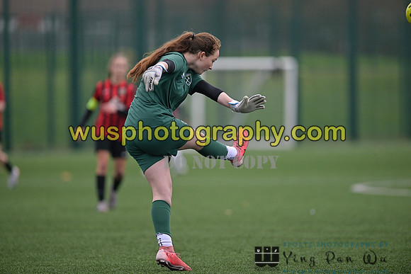 20241130-104233 West Ham United Warriors Girls U14 v Fareham Town Youth FC Girls U14