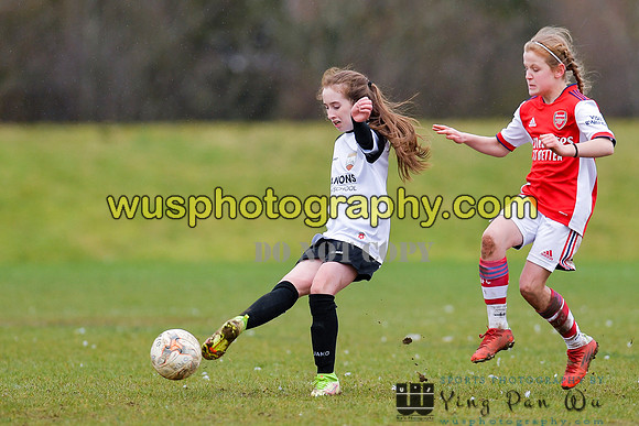 20220305-141220 London Bees Academy U14 v Arsenal FC Girls U13