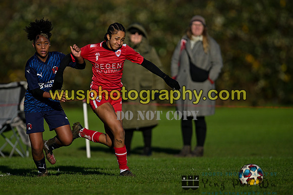 20241214-123356B AFC Leyton U16 Wyverns v Leyton Orient FC Girls U16