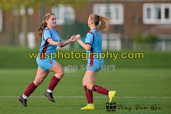 20221022-153554 West Ham United Performance Girls U15 v PLYR Baypoint CF Girls U15