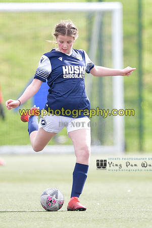 20210403-150244 London Bees Academy U14 v Millwall Lionesses Girls U14