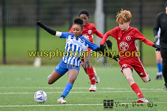 20240120-101650C Welling United Academy Boys U13 Wings v Brighton & Hove Albion Women PGA U14